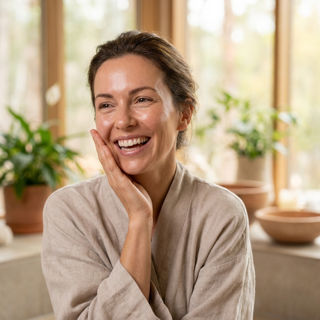Resultado de pele radiante e natural